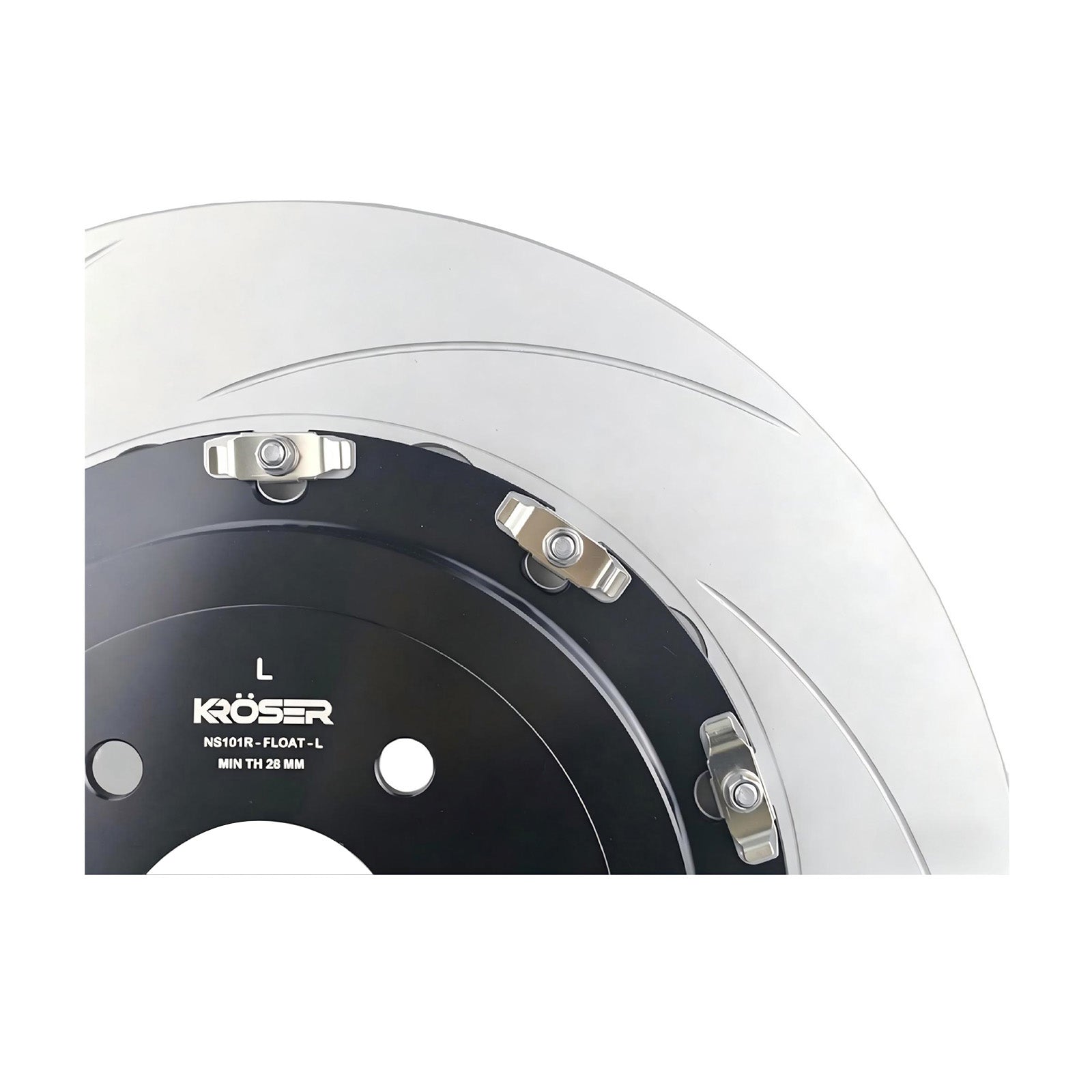 2009-2024 Nissan GT-R - Rear Two-Piece Floating Brake Rotors | Direct Fit