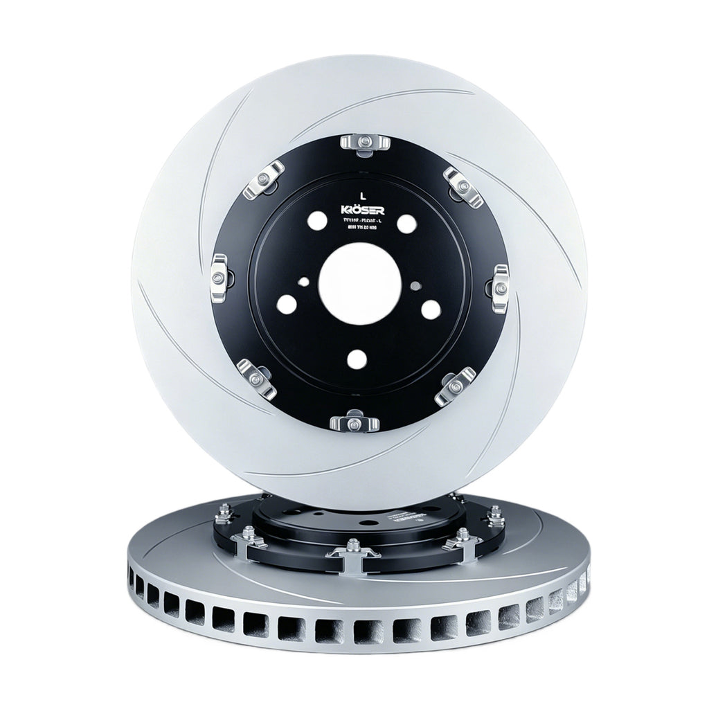 2023-2025 Toyota GR Corolla – Front Two-Piece Floating Brake Rotors | Direct Fit