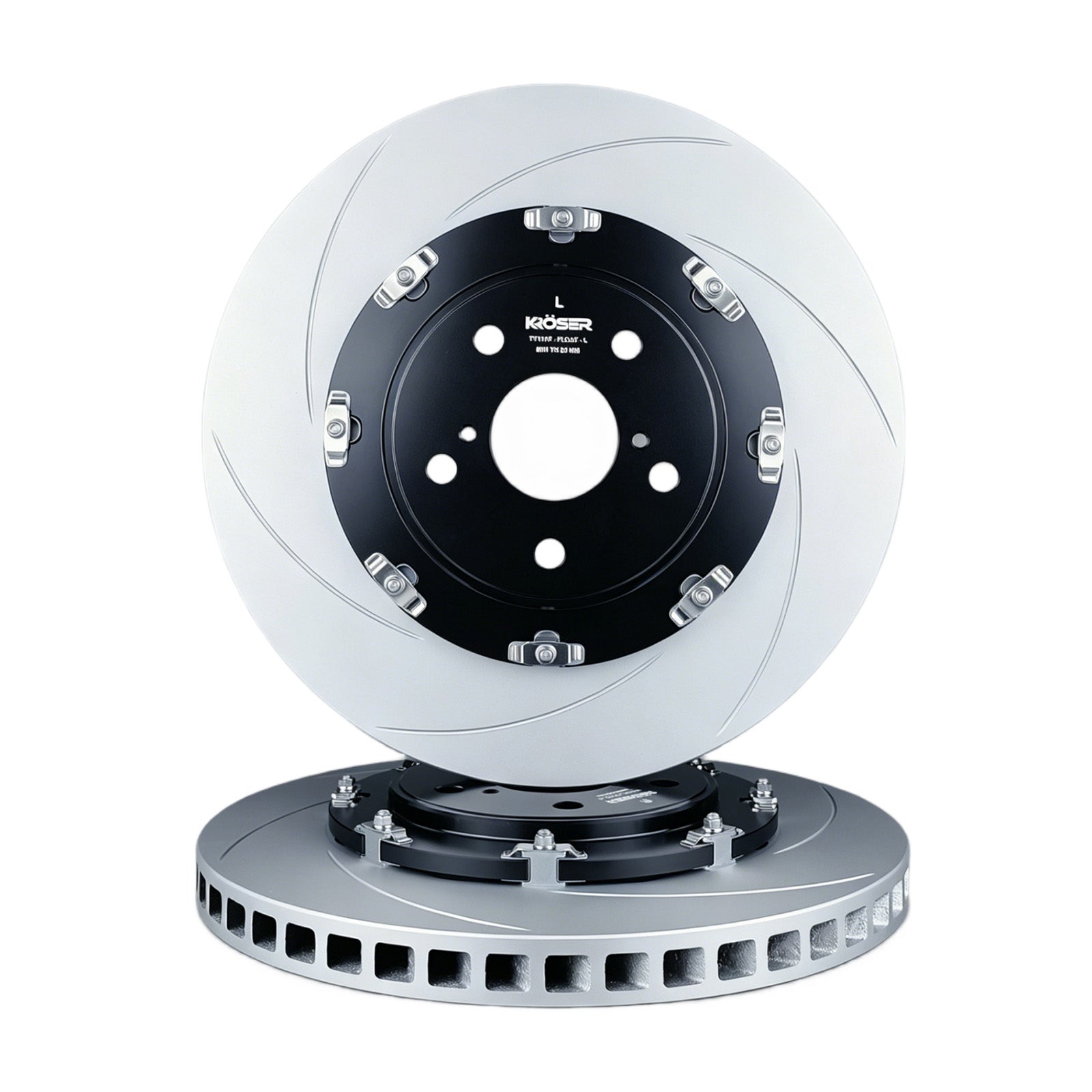 2023-2025 Toyota GR Corolla – Front Two-Piece Floating Brake Rotors | Direct Fit