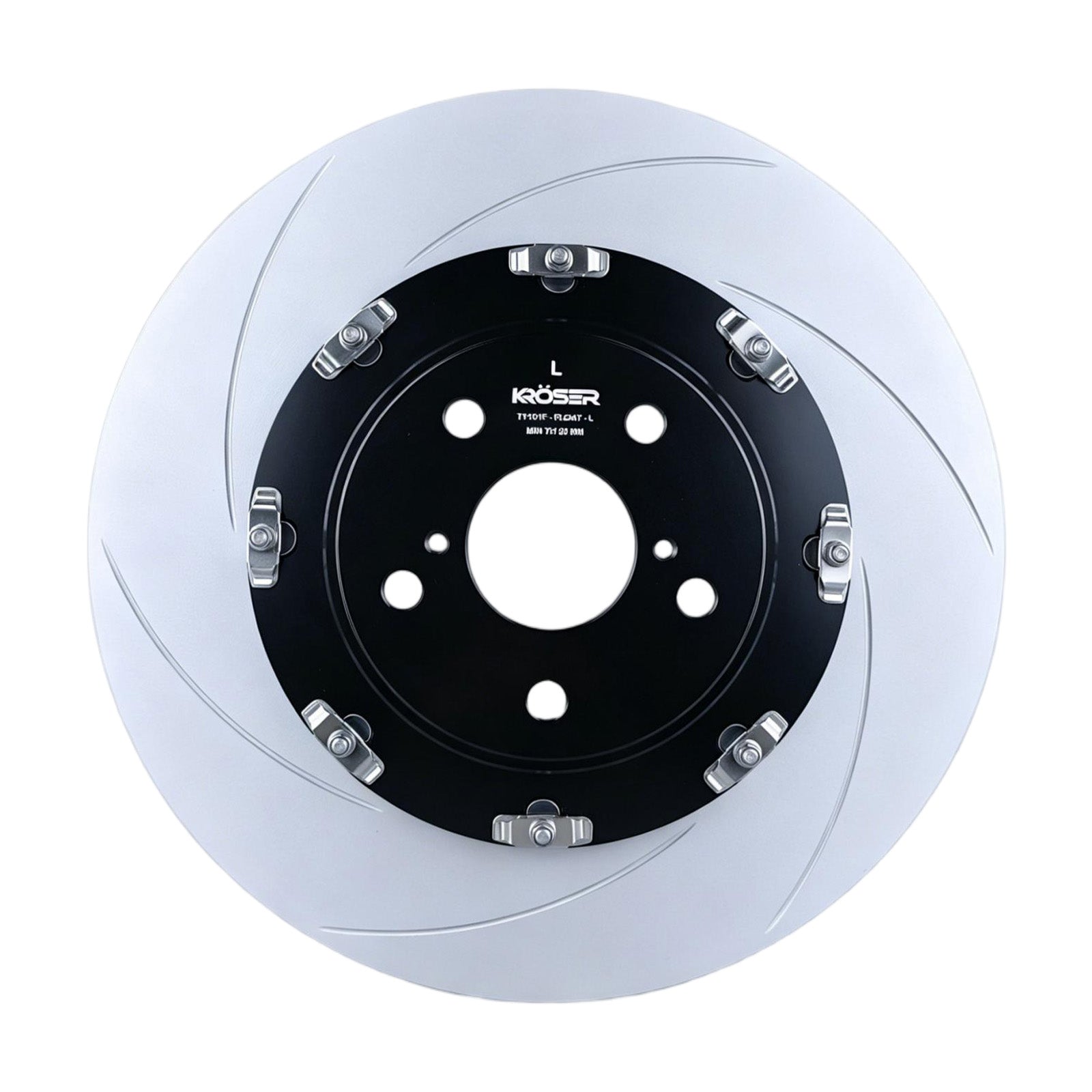 2023-2025 Toyota GR Corolla – Front Two-Piece Floating Brake Rotors | Direct Fit