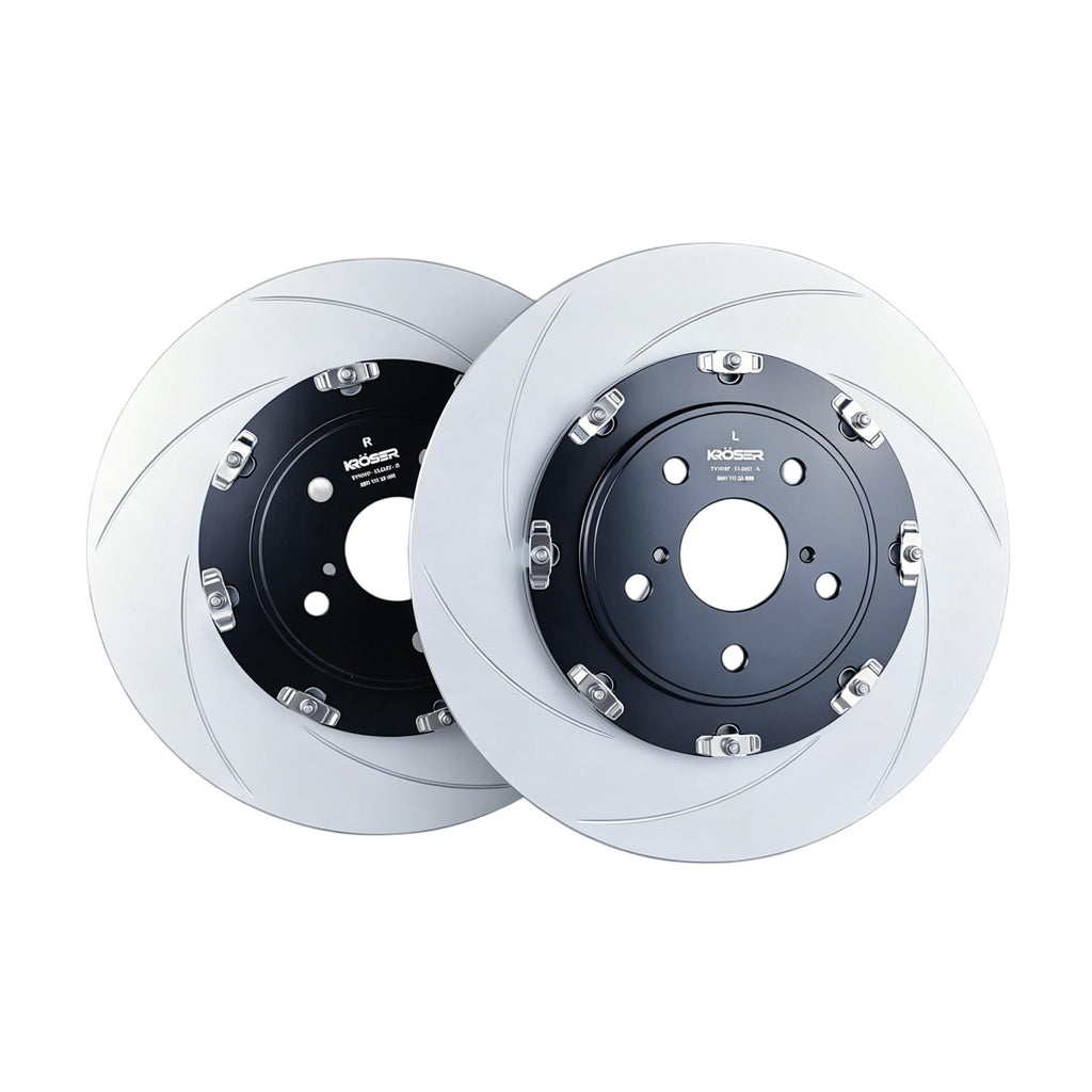 2023-2025 Toyota GR Corolla – Front Two-Piece Floating Brake Rotors | Direct Fit